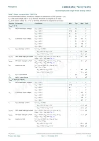 74HCT4316DB Datasheet Page 8