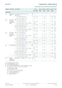 74HCT4316DB Datasheet Page 12