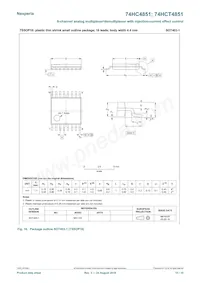 74HCT4851D Datasheet Page 15