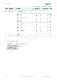 74LV4051PW/AUJ Datasheet Page 10