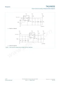 74LV4052PW/AUJ Datasheet Page 18