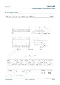 74LV4052PW/AUJ Datasheet Pagina 19