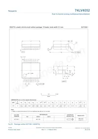 74LV4052PW/AUJ Datenblatt Seite 20