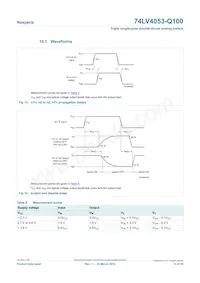 74LV4053BQ-Q100X Datasheet Page 13