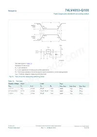 74LV4053BQ-Q100X Datasheet Pagina 14