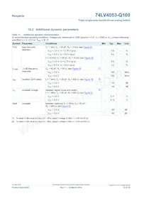 74LV4053BQ-Q100X Datasheet Page 15