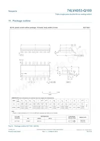 74LV4053BQ-Q100X Datasheet Pagina 19