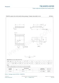 74LV4053BQ-Q100X Datasheet Pagina 20