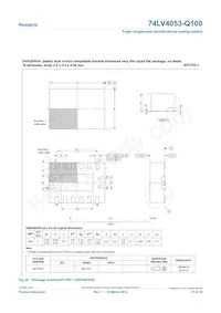 74LV4053BQ-Q100X Datasheet Pagina 21