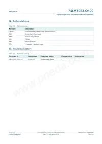 74LV4053BQ-Q100X Datasheet Pagina 22