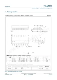 74LV4053DB Datasheet Pagina 19