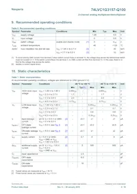 74LVC1G3157GV-Q10H Datasheet Page 4