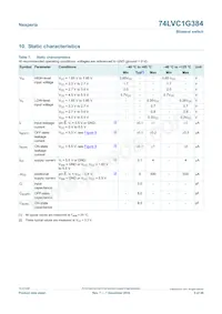 74LVC1G384GN Datasheet Page 5