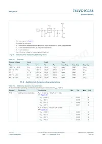 74LVC1G384GN Datasheet Page 12