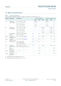 74LVC1G384GV-Q100H Datasheet Page 5