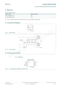 74LVC1G53DC-Q100H Datasheet Page 2
