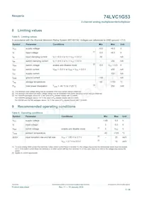 74LVC1G53GM Datasheet Page 5