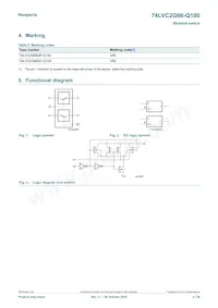 74LVC2G66DP-Q100H Datasheet Page 2