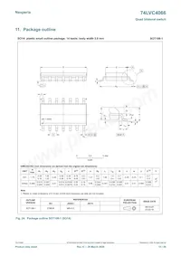 74LVC4066D Datasheet Pagina 15