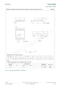 74LVC4066D Datasheet Page 16