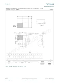 74LVC4066D Datasheet Page 17