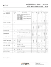 A5366CLWTR-T Datasheet Page 4