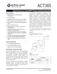 ACT365SH-T Datasheet Cover