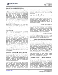 ACT365SH-T Datasheet Page 5