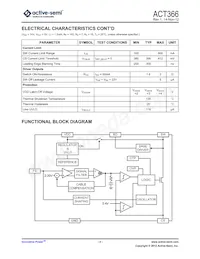 ACT366YH-T Datasheet Page 4