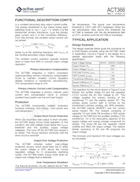 ACT366YH-T Datasheet Page 6