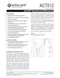 ACT512US-T7433 Datasheet Cover