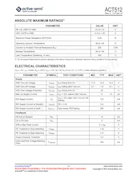 ACT512US-T7433 Datasheet Page 3