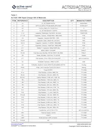 ACT520SH-T Datasheet Page 11