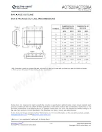 ACT520SH-T Datasheet Pagina 13