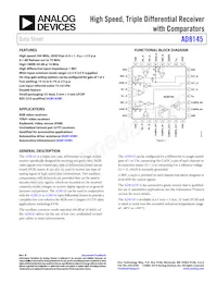 AD8145WYCPZ-R7 Datasheet Cover