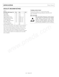 AD9944KCPZ Datasheet Page 6