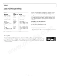 AD9949KCPZRL Datasheet Page 6