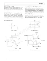 AD9991KCPZRL Datasheet Page 7