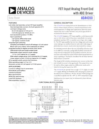 ADA4350ARUZ-R7 Datasheet Copertura