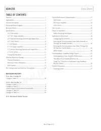 ADA4350ARUZ-R7 Datasheet Page 2
