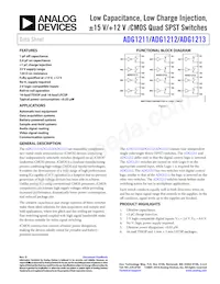 ADG1212YRUZ-REEL Datasheet Cover