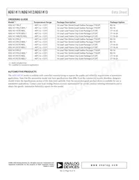 ADG1411WBCPZ-REEL Datasheet Page 16
