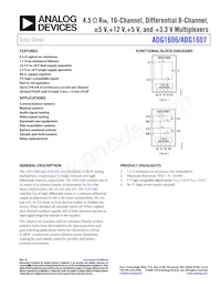 ADG1607BRUZ-REEL7 Datasheet Cover