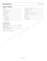 ADG1607BRUZ-REEL7 Datasheet Page 2