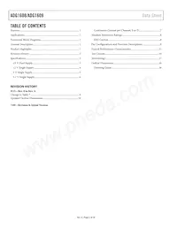 ADG1608BCPZ-REEL7 Datasheet Page 2