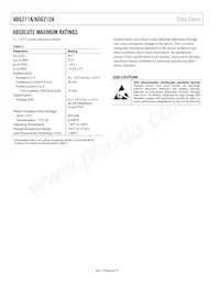 ADG212AKR-REEL Datasheet Page 4