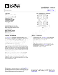 ADG333ABRS-REEL Datasheet Copertura