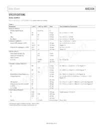 ADG333ABRS-REEL Datasheet Page 3