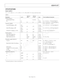 ADG419SRMZ-EP-RL7 Datasheet Page 3