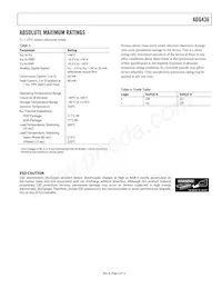 ADG436BR-REEL Datasheet Page 5